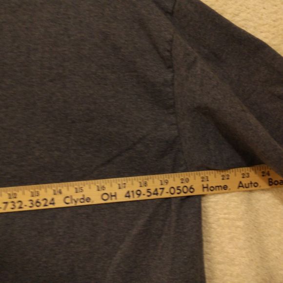 New England patriots tshirt mens L Large blue team apparel short sleeve logo - Picture 5 of 7